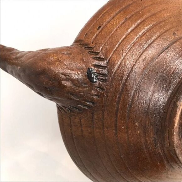 Handmade Yixing Zisha Clay Teapot Snake Spout - Picture 11 of 12